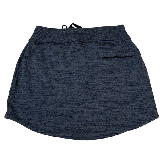 Z by Zohba Women's S Small Athletic Skirt w. Shorts Gray Drawstring Space Dye - Picture 6 of 6